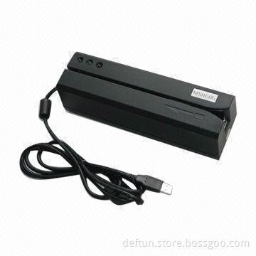 USB 3 Tracks Magnetic Card Reader and Writer, (Encoder) MSR606 MSR206